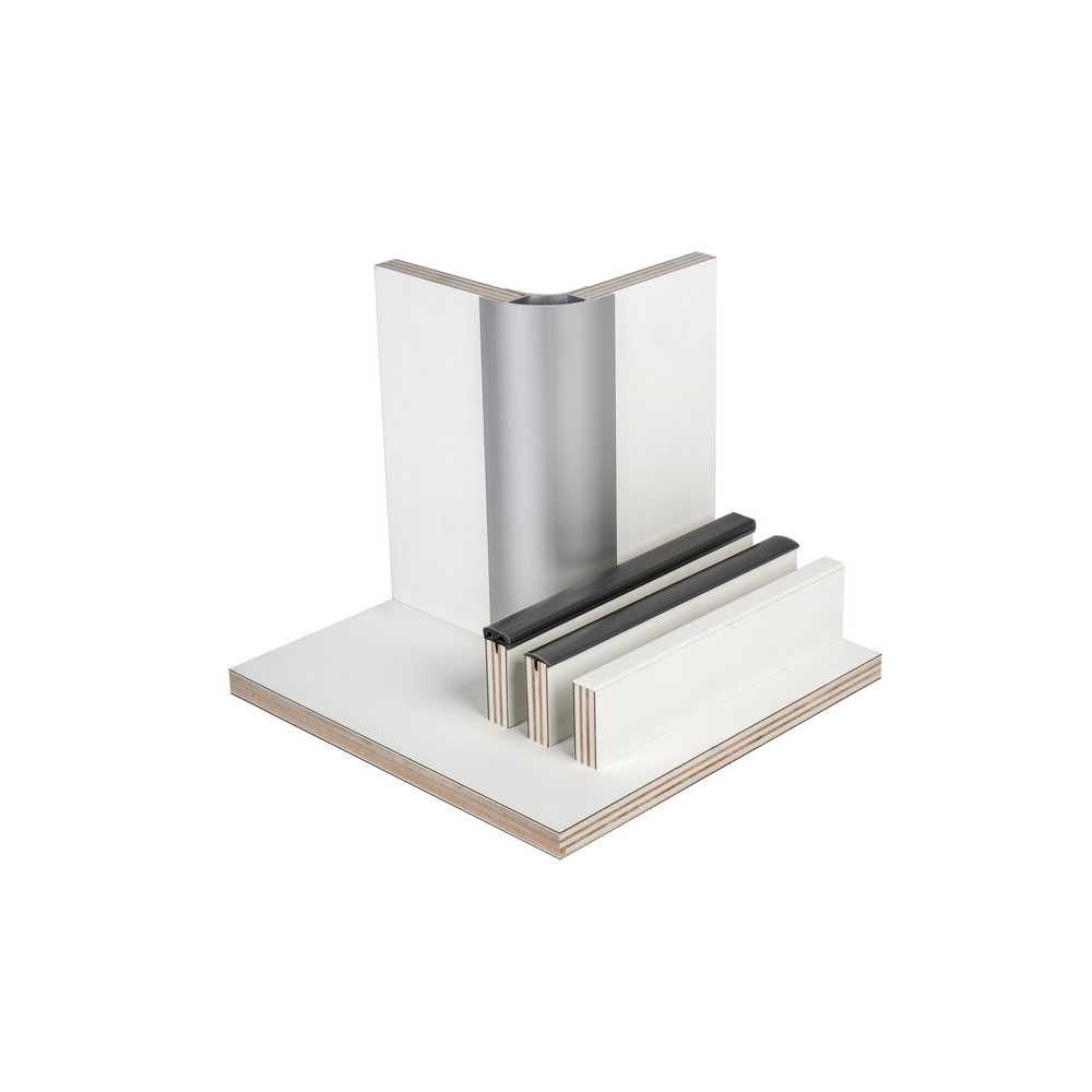 REIMO ECO-Serie Moebelbauplatte Warmweiss matt- HPL-Schichtstoff 15 mm- 1-4 Platte 60 x 120 cm - 520570