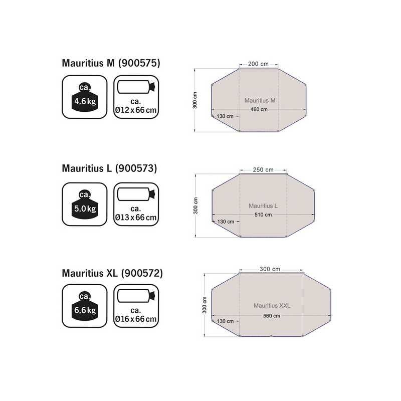 REIMO TENT Sonnenvordach MAURITIUS RE-TENT 560 x 300 cm - 900578
